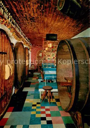 AK / Ansichtskarte Trebgast Malergarten Trebgast Cafe und Gaststaette Weinkeller Trebgast