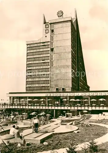 AK / Ansichtskarte Oberhof_Thueringen Interhotel Panorama Minigolf Oberhof Thueringen