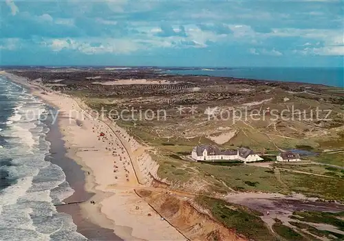 AK / Ansichtskarte Kampen_Sylt Fliegeraufnahme Kampen Sylt