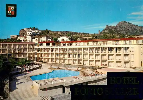 AK / Ansichtskarte Puerto_de_Soller Hotel Portosoller Piscina Puerto_de_Soller