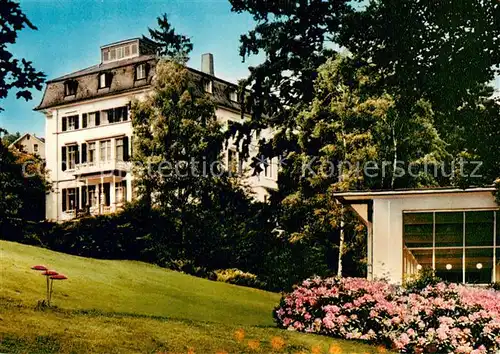 AK / Ansichtskarte Bad_Schwalbach Sanatorium Eugenie Parkanlagen Bad_Schwalbach