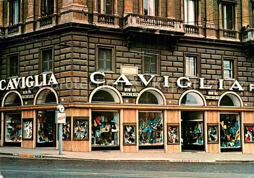 AK / Ansichtskarte Roma_Rom Caviglia Abbigliamento Roma_Rom