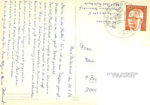 AK / Ansichtskarte Bad_Feilnbach Sonnenhof Blumenhof Bad_Feilnbach