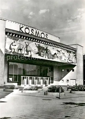 AK / Ansichtskarte Szczecin_Stettin Kino Kosmos Szczecin_Stettin