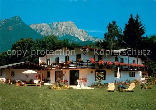 AK / Ansichtskarte Schoenau_Berchtesgaden Gaestehaus Alke im Hochwald Alpen Schoenau Berchtesgaden