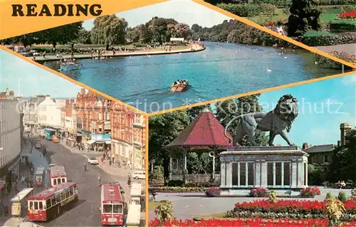AK / Ansichtskarte Reading Forbury Gardens Thames Side Promenade Broad Street  