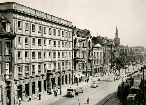 AK / Ansichtskarte Katowice Ulica Warszawska Katowice
