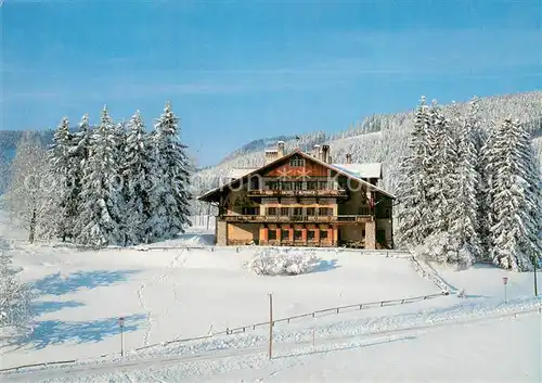 AK / Ansichtskarte Mariazell_Steiermark Hotel Alpenhof Winterlandschaft Mariazell_Steiermark