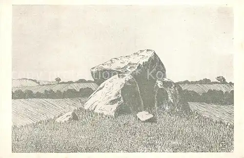 AK / Ansichtskarte Alfen Steinkammer auf Erteberg Alfen