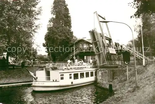 AK / Ansichtskarte Koenigs Wusterhausen Neue Muehle Schleuse Koenigs Wusterhausen