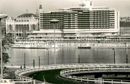AK / Ansichtskarte Budapest Hotel Duna Inter Continental Budapest