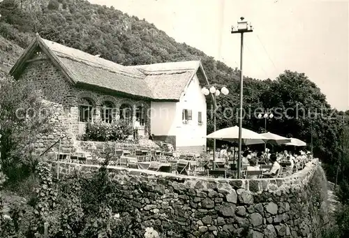 AK / Ansichtskarte Badacsony Kisfaludy Haus Terrasse Badacsony