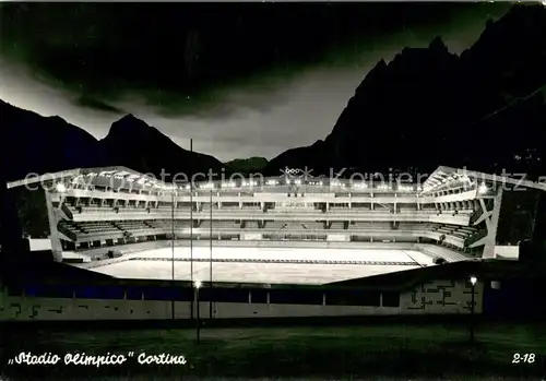 AK / Ansichtskarte Cortina_d_Ampezzo Stadio Olimpico Cortina Cortina_d_Ampezzo