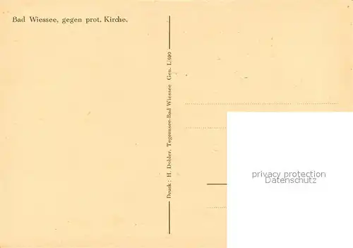 AK / Ansichtskarte Bad_Wiessee_Tegernsee Panorama mit prot Kirche Bad_Wiessee_Tegernsee