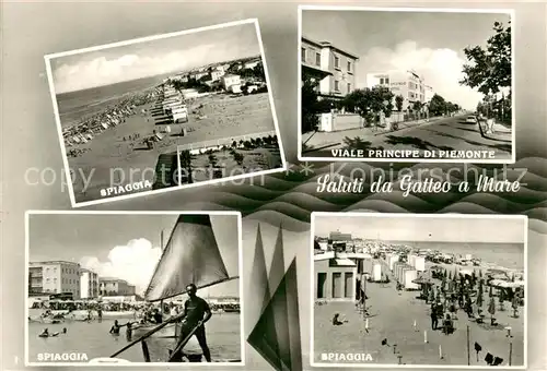 AK / Ansichtskarte Gatteo_Mare Spiaggia Viale Principe di Piemonte Gatteo Mare
