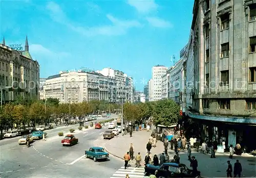 AK / Ansichtskarte Beograd_Belgrad Terazije Beograd Belgrad