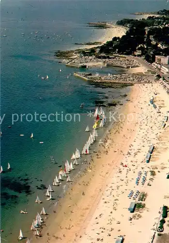 AK / Ansichtskarte Carnac_56 La grande plage et le centre nautique Vue aerienne 