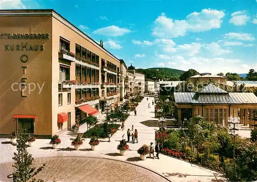 AK / Ansichtskarte Bad_Kissingen Fussgaengerzone Kurhausstrasse Bad_Kissingen