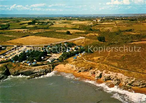 AK / Ansichtskarte Prefailles Refuge et Camping de Port aux Goths Vue aerienne Prefailles
