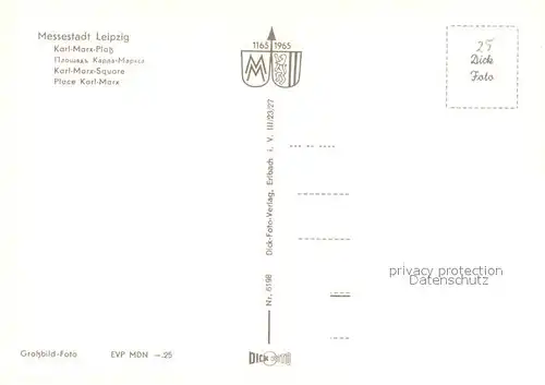 AK / Ansichtskarte Leipzig Karl Marx Platz  Leipzig