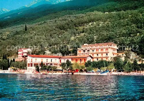 AK / Ansichtskarte Brenzone_Lago_di_Garda Bertoncelli Hotels S Maria Nike Brenzone_Lago_di_Garda
