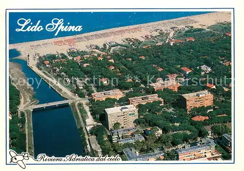 AK / Ansichtskarte Lido_Spina Fliegeraufnahme Lido_Spina