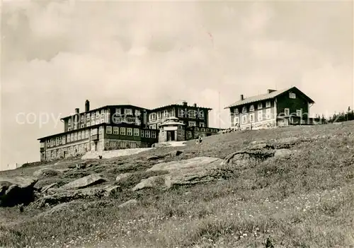 AK / Ansichtskarte Krkonose Petrova bouda Krkonose