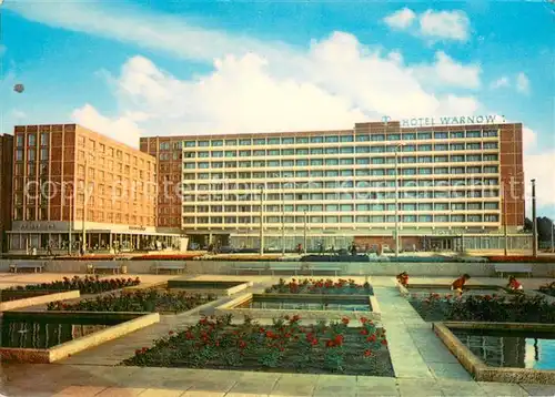AK / Ansichtskarte Rostock Interhotel Warnow 