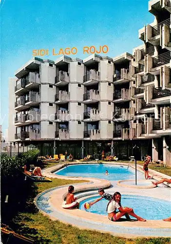 AK / Ansichtskarte Torremolinos Hotel Sidi Lago Rojo Pool Torremolinos