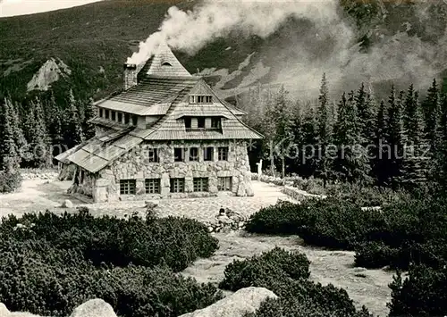 AK / Ansichtskarte Zakopane Schronisko PTTK Muowaniec Hali Gasienicowej Berghuette Tatra Zakopane