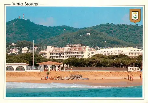 AK / Ansichtskarte Santa_Susana Hotel Don Angel Strand Santa Susana