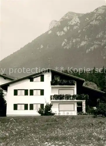 AK / Ansichtskarte Inzell Gaestehaus Pension Alpen Inzell