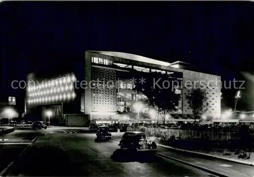 AK / Ansichtskarte Lambeth Royal Festival Hall at night Lambeth