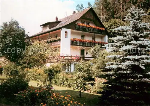 AK / Ansichtskarte Pottenstein_Oberfranken Gaestehaus Schatz Pottenstein_Oberfranken