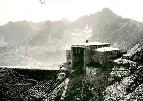 AK / Ansichtskarte Tatry_Vysoke_Gebirge Kasprowy Wierch Stacja kolejki linowej Bergbahn Gipfelstation Gebirgspanorama Tatra Tatry_Vysoke_Gebirge