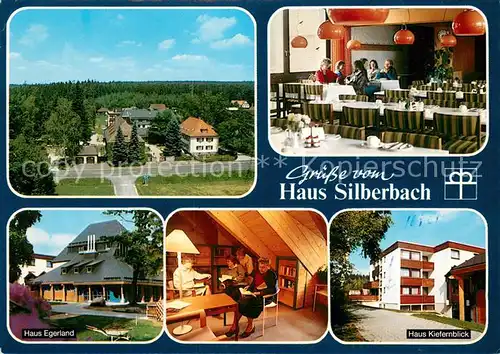 AK / Ansichtskarte Selb Familienferien  und Erholungsstaette Haus Silberbach Selb