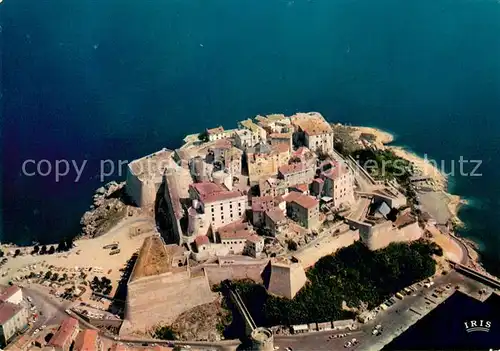 AK / Ansichtskarte Calvi La citadelle vue aerienne Collection Charmes et Couleur de la Corse Calvi