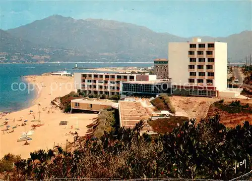 AK / Ansichtskarte Propriano Hotel Aderna Bianca et les plages de sable Golfe du Valinco Collection Couleurs et Lumiere de France Propriano