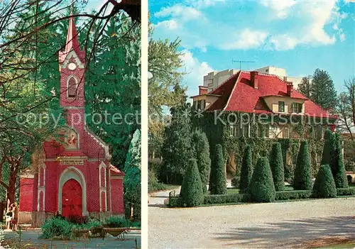 AK / Ansichtskarte Radenci_Bad_Radein Kirche Villa Radenci_Bad_Radein