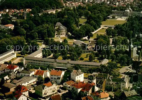 AK / Ansichtskarte Bad_Oeynhausen Kurviertel Fliegeraufnahme Bad_Oeynhausen