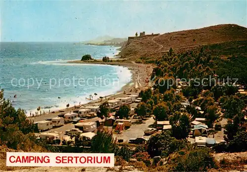 AK / Ansichtskarte Villajoyosa Camping Sertorium Kuestenpanorama Villajoyosa