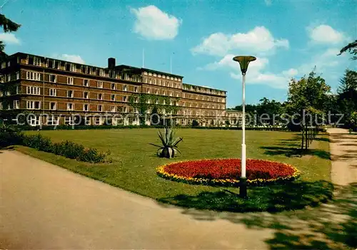 AK / Ansichtskarte Bad_Bramstedt Neues Kurhaus Parkanlagen Bad_Bramstedt