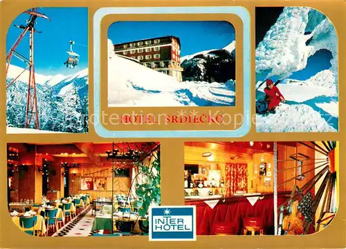 AK / Ansichtskarte Jasna_Gora Hotel Srdiecko Restaurant Wintersport Niedere Tatra Jasna_Gora