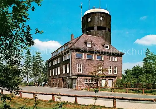 AK / Ansichtskarte Winterberg_Hochsauerland Gaststaette Kahler Asten Aussichtsturm Winterberg_Hochsauerland