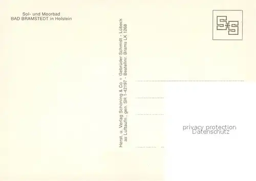 AK / Ansichtskarte Bad_Bramstedt Sol  und Moorbad Fliegeraufnahme Bad_Bramstedt