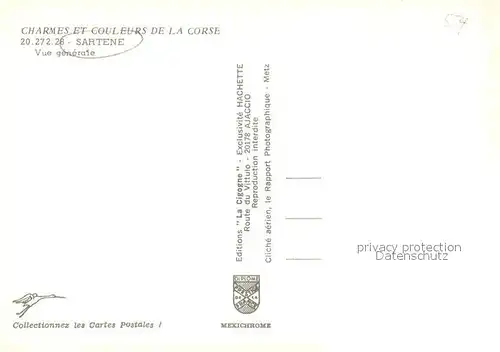 AK / Ansichtskarte Sartene Vue aerienne Sartene