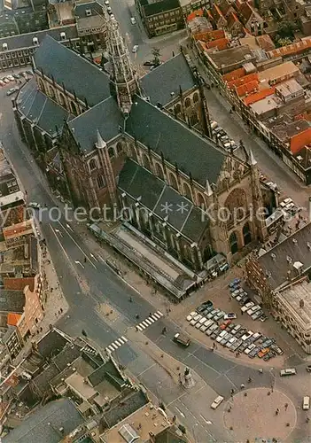 AK / Ansichtskarte Haarlem Grote Kerk luchtopname Haarlem