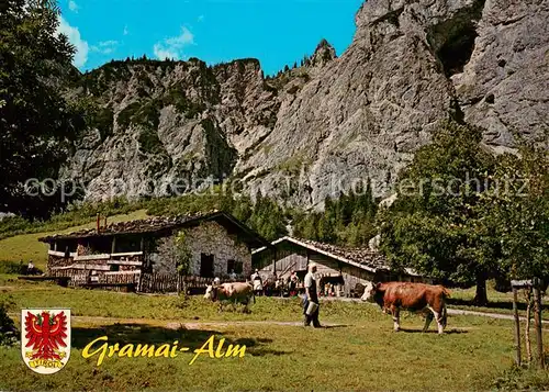 AK / Ansichtskarte Pertisau_Achensee Gramai Alm 16. Jhdt. im Karwendelgebirge Alpengasthof Pertisau Achensee