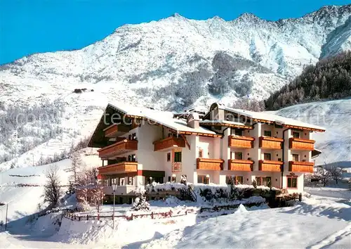 AK / Ansichtskarte Schnals_Bozen_Suedtirol Hotel am Fels Wintersportplatz Alpen Schnals_Bozen_Suedtirol