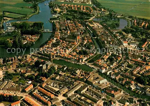 AK / Ansichtskarte Weesp in vogelvlucht Weesp